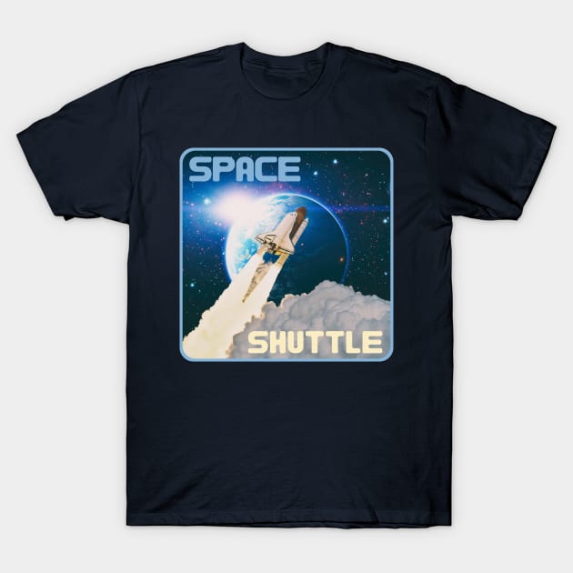 Space Shuttle T-Shirt by Souls.Print